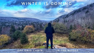 OFF GRID Living  Gathering and Splitting Firewood Cabin Insulation Outhouse Revamped [upl. by Ynavoj]