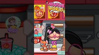 PIZZARIA DA GATINHA 😺avatarworld edit shortsgame [upl. by Jerol]