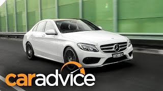 2015 Mercedes Benz CClass Review  CarAdvice [upl. by Rusel]