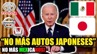 ESTADOS UNIDOS PROHIBE la ENTRADA de AUTOS JAPONESES hechos en MEXICO [upl. by Amersham]