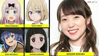 A Couple of Cuckoos Japanese Voice actors and their characters  Seiyuu [upl. by Aurel762]