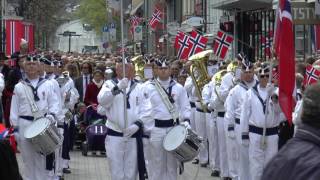 17 Mai Lillehammer 2017 Veterankorps Norway Panasonic VideoCamera [upl. by Eelyek87]