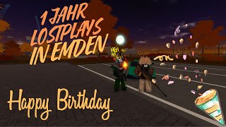 Gewinnspiel 800 Robux in der Beschreibung  ein Jahr LostPlays I notrufemden I Roblox [upl. by Rednave]