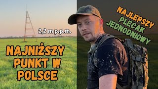 Najniższy punkt w Polsce z plecakiem Raccoon Mk2 [upl. by Mychael]