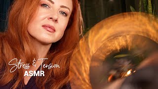 ASMR for Stress amp Tension 💜 Acupressure Face Cupping amp Soft Speaking [upl. by Saihttam]