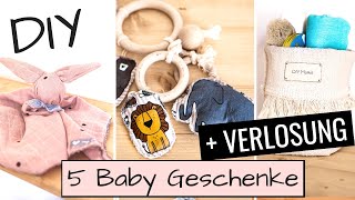 5 DIY Baby Geschenke zur Geburt einfach selber machen [upl. by Attenad517]