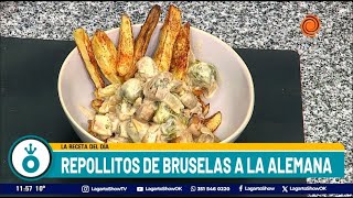 Repollitos de bruselas a la alemana Recetas de Dante Enriquez [upl. by Dinnie]