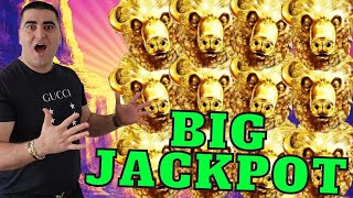 High Limit BUFFALO GOLD Slot BIG HANDPAY JACKPOT  Las Vegas Casino HUGE WINS [upl. by Orutra266]