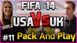 FIFA 14 USA VS UK PACK AND PLAY  BRING IT SIMON  EP 11 [upl. by Oek266]