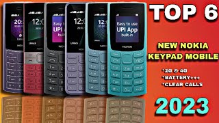 New 6 best Nokia keypad mobile 2023  best feature phone 2023 nokia  nokia keypad mobile 2024 [upl. by Drofiar]