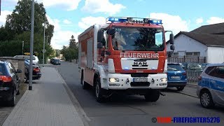 Bullhorn  Pendelverkehr HLF2016  TLF4000 FF Egelsbach [upl. by Nooj]