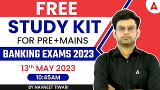 FREE STUDY KIT for BANKING EXAM 2023  Bank Exams Strategy by Navneet Tiwari [upl. by Teerprug]