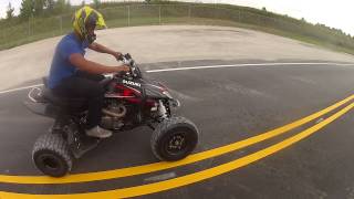 YFZ450R VS LTR450 [upl. by Dulcia]