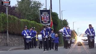 Pomeroy True Blues Flute Band  Ballymacall True Blues Flute Band Parade 2022 [upl. by Nyloj737]