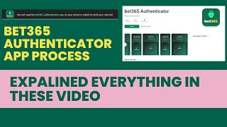 bet365 authenticator app  explained  how to use [upl. by Ycak181]