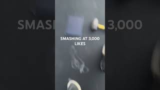 SMASHING AT 3K LIKES smashingipad ipad smash destroyingipad expensive apple [upl. by Trescott442]