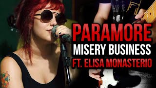 Paramore Cover  Misery Business Ft Elisa Monasterio [upl. by Ileak129]