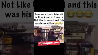 J Prince is asked if he likes Kendrick Lamar’s they not like us Drake Diss [upl. by Bobbye724]