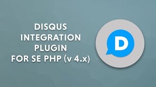 DISQUS integration plugin for SE PHP v4 x [upl. by Spark459]