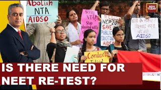 Rajdeep Sardesai LIVE NEET Row  Is There Need For NEET ReTest  News Today With Rajdeep Sardesai [upl. by Kaltman]