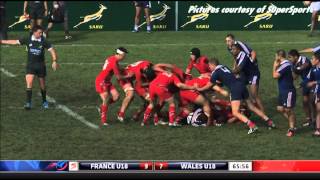 Highlights Wales U18 v France U18 2014  WRU TV [upl. by Leoline]