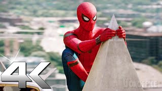 SPIDERMAN HOMECOMING Best Action Scenes 4K ᴴᴰ [upl. by Avruch]