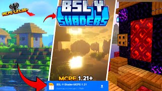 BSL Y Shader 121 MCPE – Best New Shader For Low End Device [upl. by Nitsug]