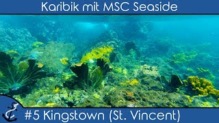 Karibik mit MSC Seaside  5 Kingstown St Vincent  WallilabouBucht  KreuzfahrtVlog 2023  4K [upl. by Whitnell]