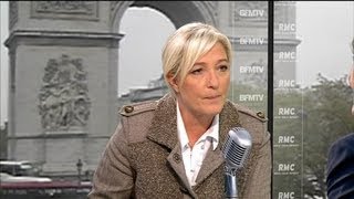 Marine Le Pen  je suis pour la peine de mortquot [upl. by Landy]