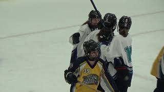 Ringette CORA U19AA Provincials Highlights 2020 [upl. by Alahs]