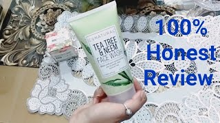 Review on Conatural tea tree amp Neem face wash  Conatural Rose face gel Conaturalint acne [upl. by Tlok]