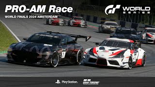 Gran Turismo World Series 2024  World Finals  ProAm Race [upl. by Dnilazor]