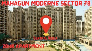 Mahagun moderne sector 781350sqft 2bhkstudy [upl. by Laflam]