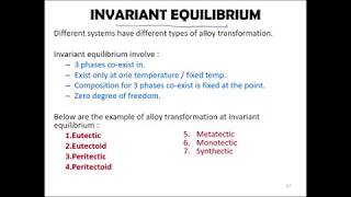 INVARIANT EQUILIBRIUM PART 1  INTRODUCTION [upl. by Eanel411]