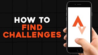 How To Find Challenges in Strava App Quick Tutorial [upl. by Olim]