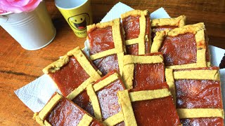 CROSTATA SENZA FROLLA VELOCE E LEGGERA  VEGANA  MyKitchenLab [upl. by Gnay]