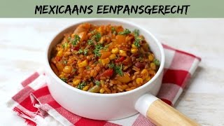 MEXICAANS EENPANSGERECHT  LEKKER EN SIMPEL [upl. by Link]