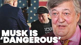 Musk has no honour for endorsing Trump  Stephen Fry [upl. by Oguh797]