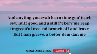 450  LIVE N LEARN LYRICS  MALIAROLYRICS [upl. by Akemeuwkuhc182]