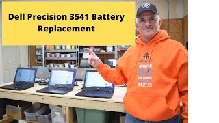 Replacing The Battery On Dell Precision 3541 [upl. by Bertram]