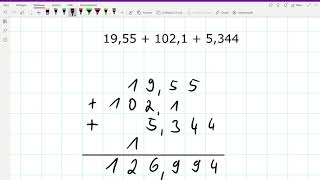 Rechnen mit Dezimalzahlen  Dezimalbrüchen  Addieren und Subtrahieren  Mathe einfach erklärt [upl. by Nitsu]