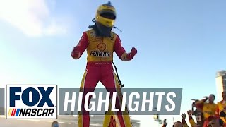 Joey Logano dominates to win second career NASCAR Cup Series Championship  NASCAR ON FOX HIGHLIGHTS [upl. by Aisetal749]