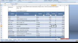 Planilha de Pedidos em Excel Gratuita [upl. by Eirena]