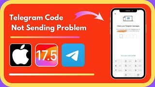 Fixed✔️ Telegram Code Not Sending Problem  Telegram Code Not Received Problem In iPhone 2024 [upl. by Marena]