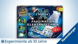 Ravensburger ScienceX® Faszination Elektrotechnik [upl. by Shewchuk187]