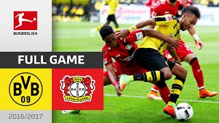 Borussia Dortmund vs Bayer 04 Leverkusen  Full Game  201617 Season [upl. by Atenek]