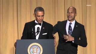 White House Correspondents Dinner Obama Loses His Cool With His Anger Translator Luther  NowThis [upl. by Aleunamme51]