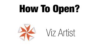 Vizrt Tutorial  How To Open Viz Artist [upl. by Balfour]