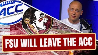 Josh Pate On FSU Preparing To Leave The ACC Late Kick Cut [upl. by Enilorak]