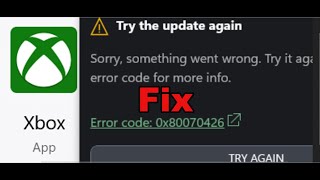 Fix Xbox App Not Opening Error Code 0x80070426 On Windows PC [upl. by Acimahs]